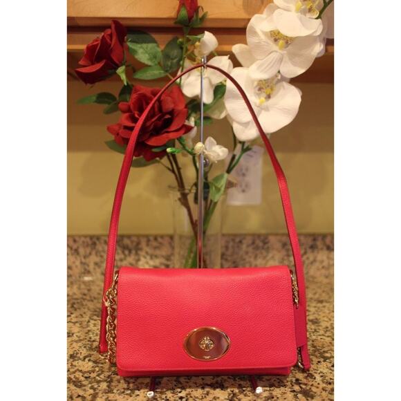 Coach Crosstown Crossbody 53083 in pink ruby bag purse (pu500 - Picture 1 of 8